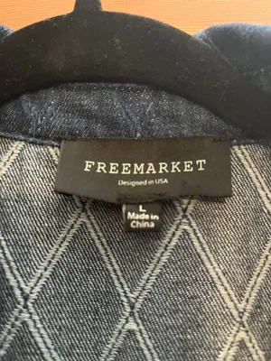 Freemarket Confident Strides Denim Midi Dress in Large thumbnail 5