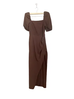 ASOS Midi Chocolate Dress thumbnail 5