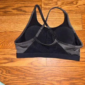 Aerie Women's Chill Play Move Racerback Sports Bra Navy Size Large thumbnail 3