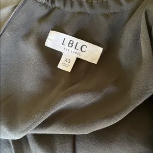 Revolve LBLC The Label Blake Strapless Dress Green Size XS thumbnail 11