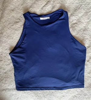Reoria Halter Top Blue Size L thumbnail 1
