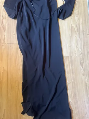 Cult Gaia x Gap Black Long Sleeve Cut-Out Dress Size thumbnail 7