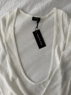 White Fox Boutique White Coverup Dress thumbnail 2