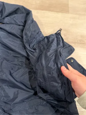 Burberry Brit Women's Navy Blue Utility Hooded Jacket: Size XS-S thumbnail 13