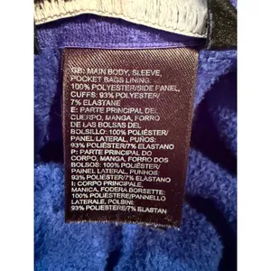 The North Face Womens Large Blue Full Zip Fleece Jacket NF00CP9Z FA16 thumbnail 6