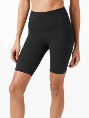 LULULEMON Wunder Train High Rise Short 8" in Black Size 2 thumbnail 1