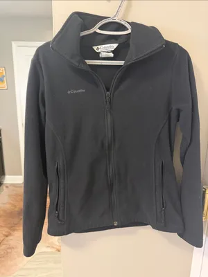 Columbia Women's Full-Zip Fleece Jacket in black M thumbnail 2