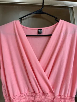 Shein Dress Coral Pink thumbnail 2