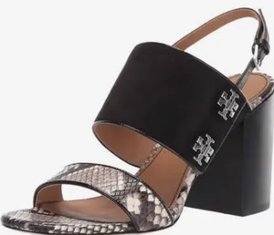 Tory Burch Kira Snakeskin Suede slingback S 8.5 thumbnail 1