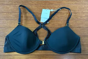 Pepper Racerback Lift Up Bra front closure clasp and a keyhole Racerback Sz 42A thumbnail 1
