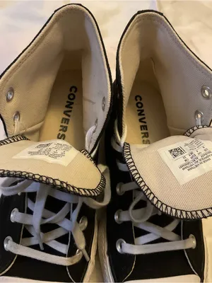 Converse Chuck Taylor All Star Lift High Top Black White Platform Sneakers Sz 6 thumbnail 8
