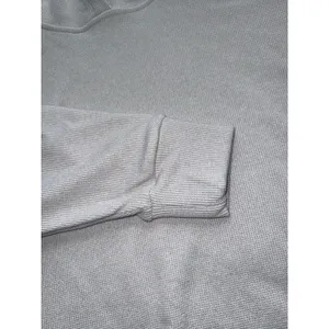 Hollister - Gilly Hicks Cozy Waffle Hoodie - Light Heather Gray, Large thumbnail 3