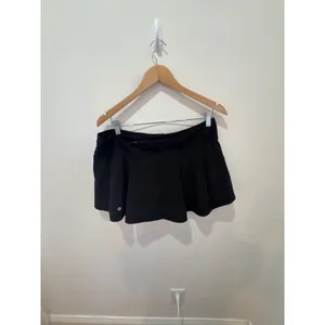 Lululemon Pace Rival Skirt Size 12 Black‎ thumbnail 5