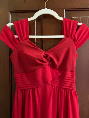 Red Formal Dress Shein thumbnail 2