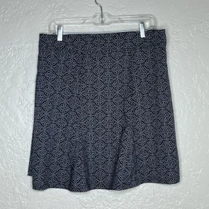 RipSkirt Hawaii Wrap Skirt Surf‎ Travel Resortcore Women Black White Medium thumbnail 2