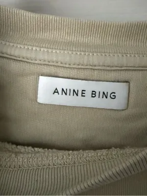 Anine Bing Abandon Self Doubt Snake Link Sweatshirt - S thumbnail 3