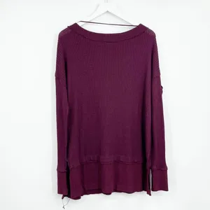 Free People North Shore Purple Thermal SZ XS thumbnail 3