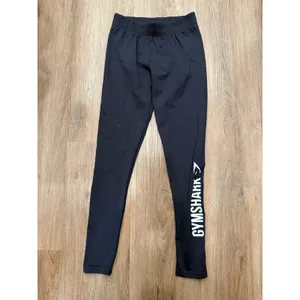 Gymshark‎ Black Leggings Women's Small Athleisure Workout Activewear thumbnail 2