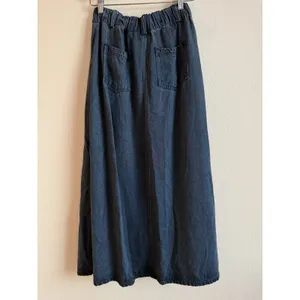 YFB Young Fabulous & Broke High Rise Elastic Waist Jean Skirt Small 90s Y2K Boho thumbnail 2