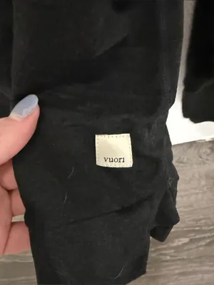 Vuori Black Heather Halo Essential Hoodie thumbnail 8