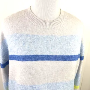 Elizabeth And James  Pullover Striped Sweater Size Small thumbnail 2