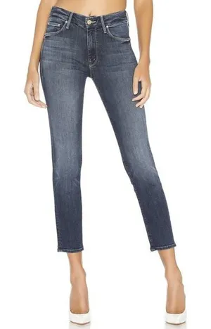 Mother Denim The Looker Crop Jeans in On the‎ Edge Size 25 thumbnail 1