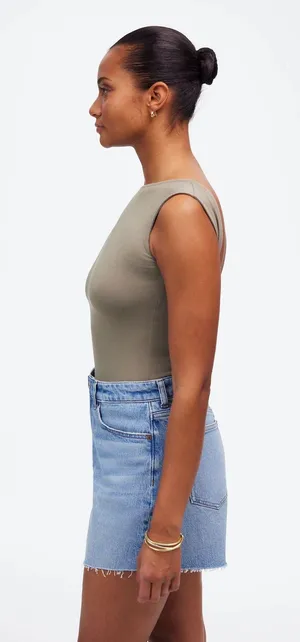 Madewell The Curvy Perfect Vintage Jean Shorts thumbnail 3