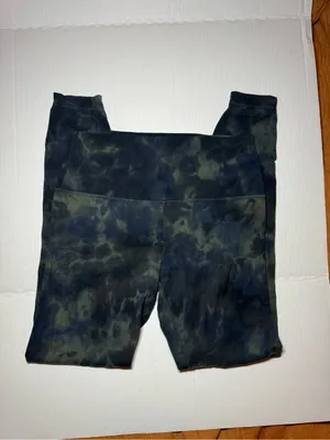 Lululemon Tie Dye Evergreen Marble Align Leggings 28" thumbnail 3