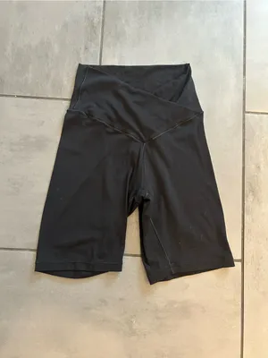 OFFLINE By Aerie Real Me Crossover High Waisted 7" Bike Short - Black thumbnail 2