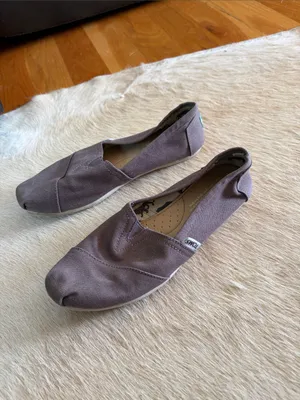Toms Canvas Slip-On Shoes in Brown thumbnail 5