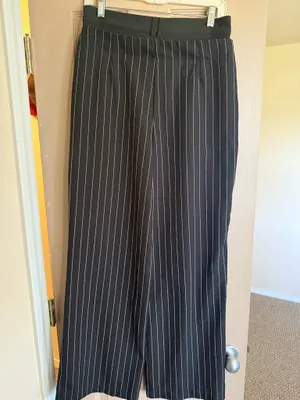 BOOHOO Pin Stripe Pants thumbnail 2