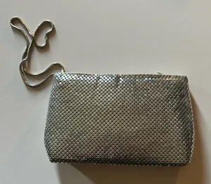 Glamorous Silver Mesh Wristlet thumbnail 1