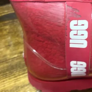 UGG Red Classic Clear Mini Boots Size‎ 5 thumbnail 7