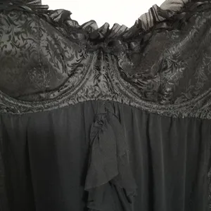 Dreamgirl M Sexy Underwire Black Negligee Lingerie thumbnail 7