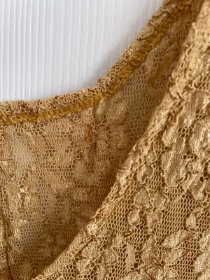 Victoria's Secret Vintage Maxi Slip dress Gold Label thumbnail 6