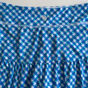 Lilly Pulitzer Blue & White Gingham Mini Skirt thumbnail 6