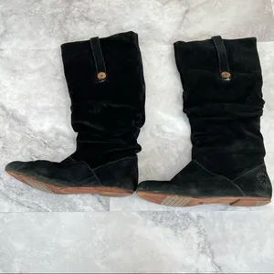 UGG Abeline Perforated‎ Slouch Tall Boots F8910 Size 9 thumbnail 3