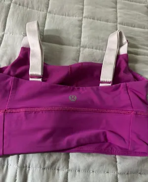 Lululemon Purple Sports Bra thumbnail 1
