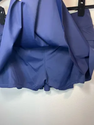 Zyia Active Skort Skirt Navy Blue Mini Pockets Golf Pickleball Athletic Size Lg thumbnail 9