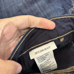 Paige Jeans Womens Size 27 Skyline Bootcut Dark Wash thumbnail 3
