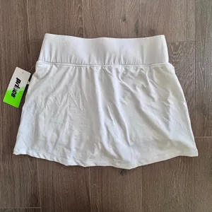 Prince Match Knit Active Skirt Skort White Tennis Golf Pickleball Small Wicking thumbnail 7