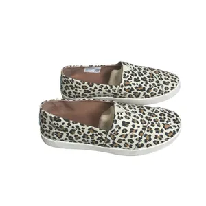 Toms Redondo Birch‎ Multi Lynx Women’s Slip Ons 7.5M Casual Animal Print Cheetah thumbnail 2