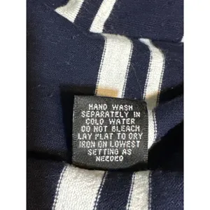 Cyrus Striped Open Front Cardigan Blue White Long Sleeve Size XL thumbnail 5