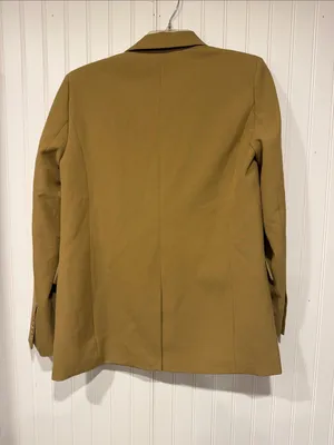 Wilfred Tan Single-Button Tailored Blazer thumbnail 6