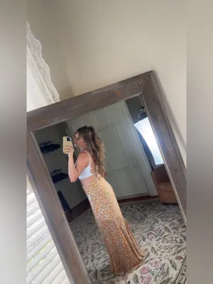 Free people Lilith Printed Maxi Skirt thumbnail 2