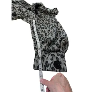 hazel azelhaze Vintage Animal Print jacket Sz M thumbnail 8