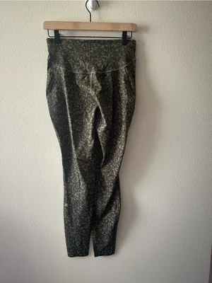 Lululemon Base Pace High-Rise Tight 28" Intertwined Camo Olive W5DX7S size 8 thumbnail 8