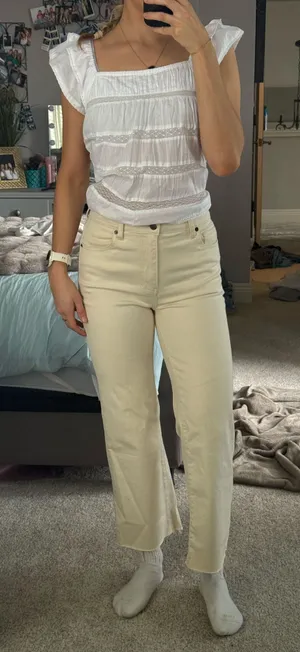 Oliver Logan Aberdeen Wide-Leg Crop Jeans thumbnail 1
