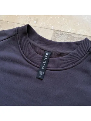 Athleta Potrero‎ Sweatshirt Shale Dolman Pullover Top Gray Women's Size Small thumbnail 5