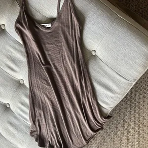 JOAH BROWN Sold Out Slip Dress Brown Rib Size M/L thumbnail 3
